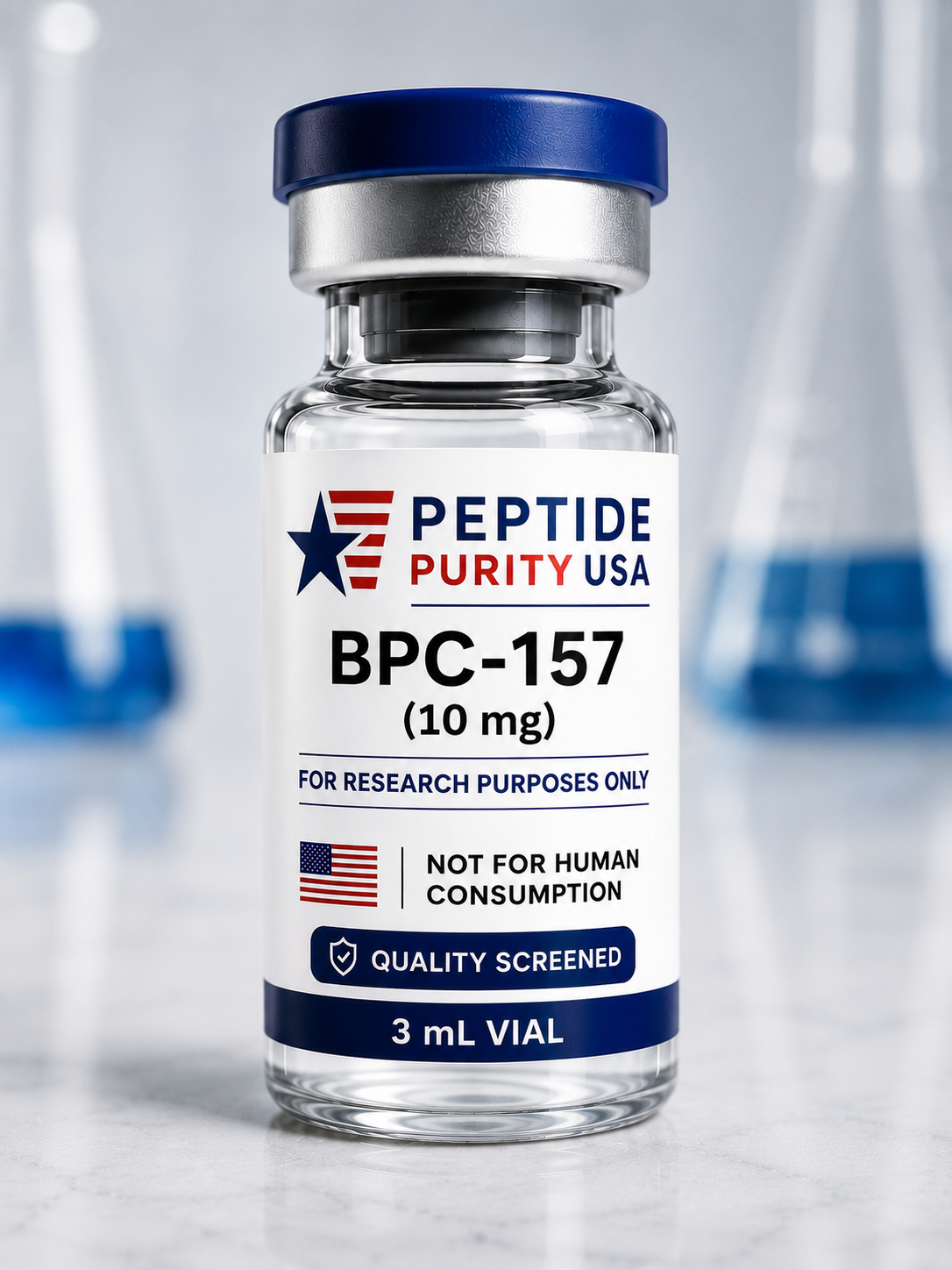 BPC-157 10mg research vial