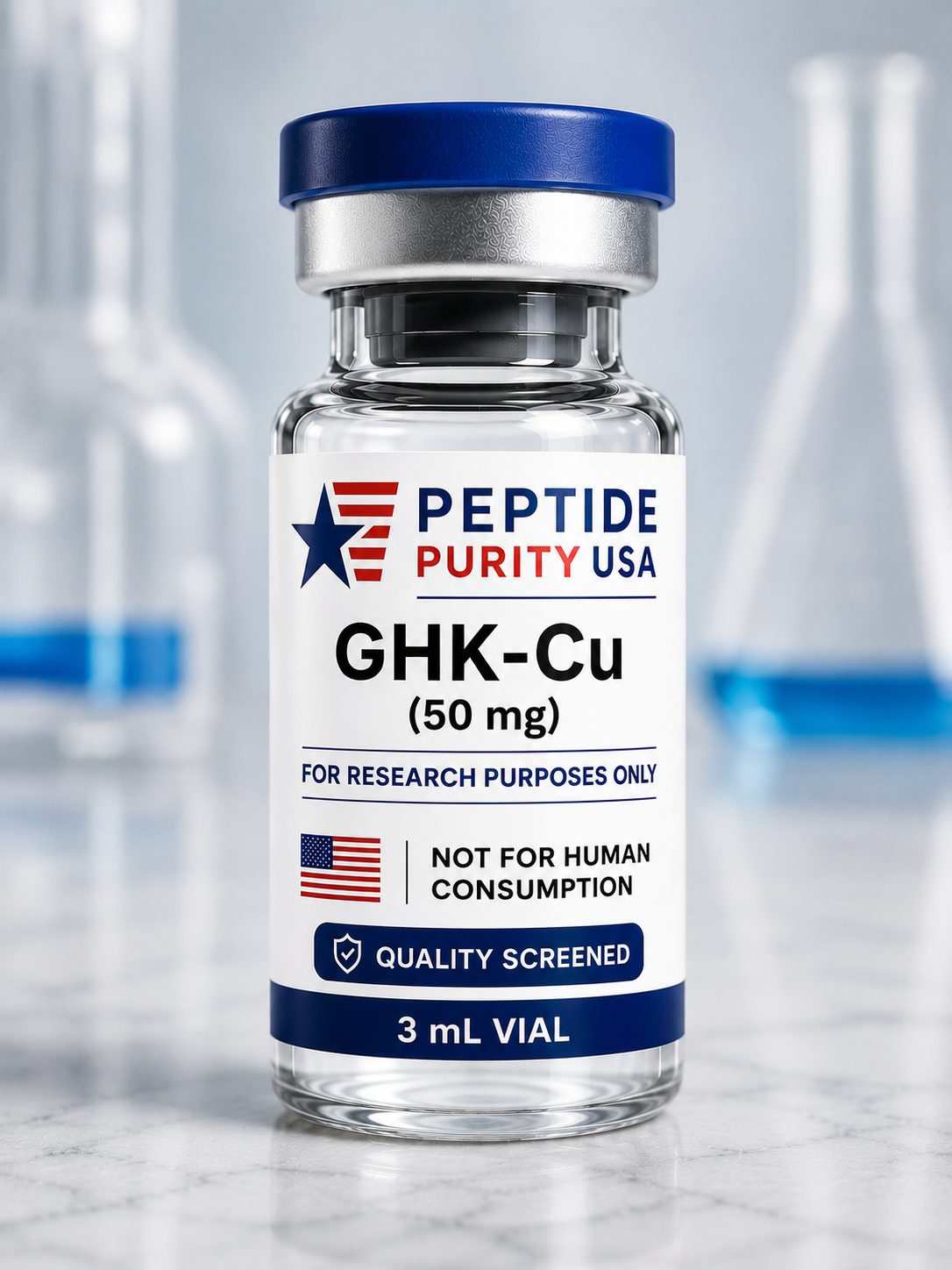 GHK-Cu 50mg research vial