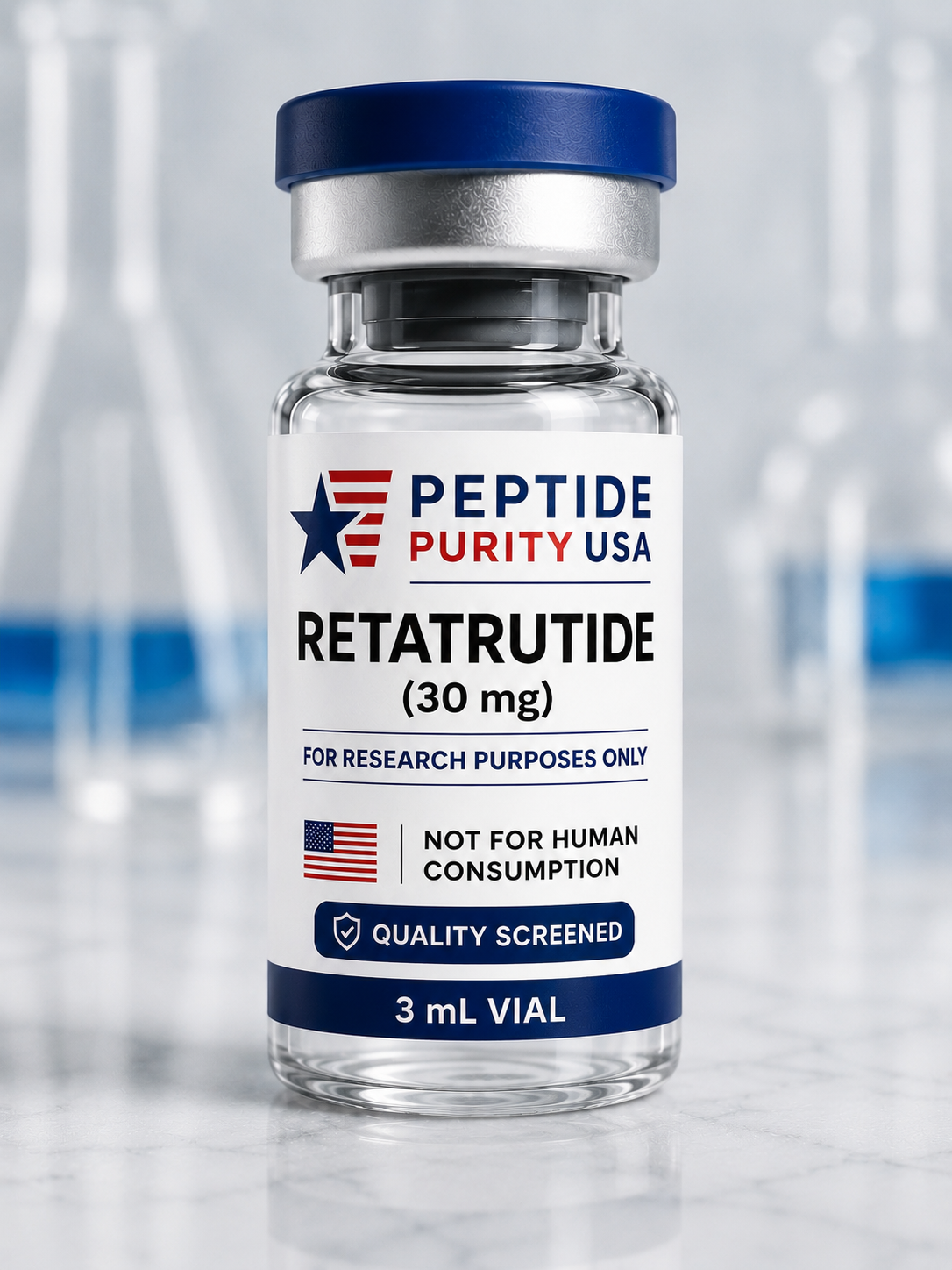 Retatrutide 30mg research vial