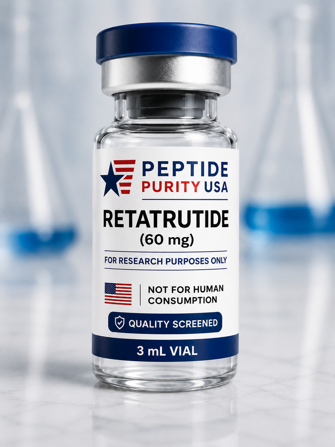 Retatrutide 60mg research vial