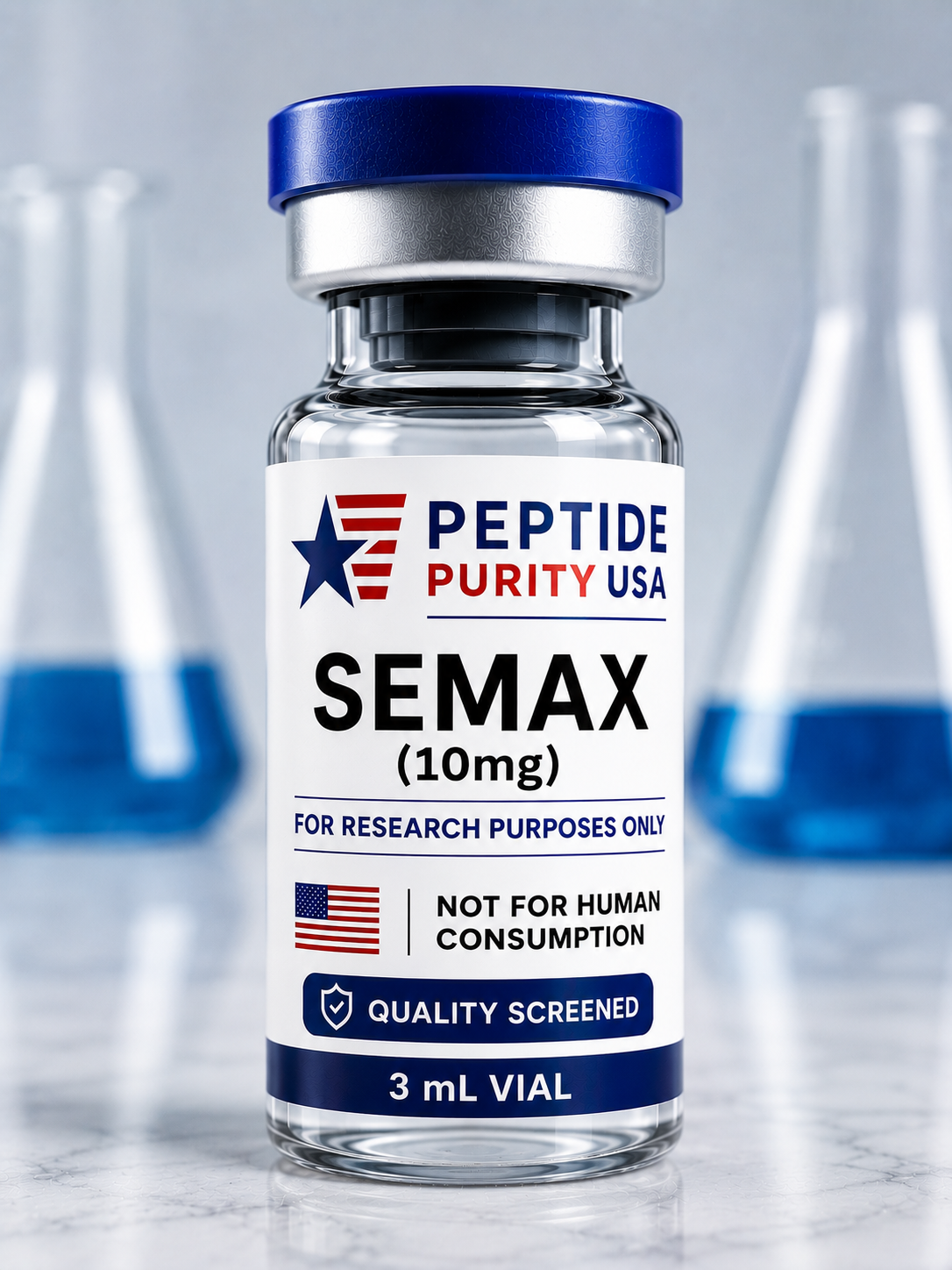 Semax 10mg research vial